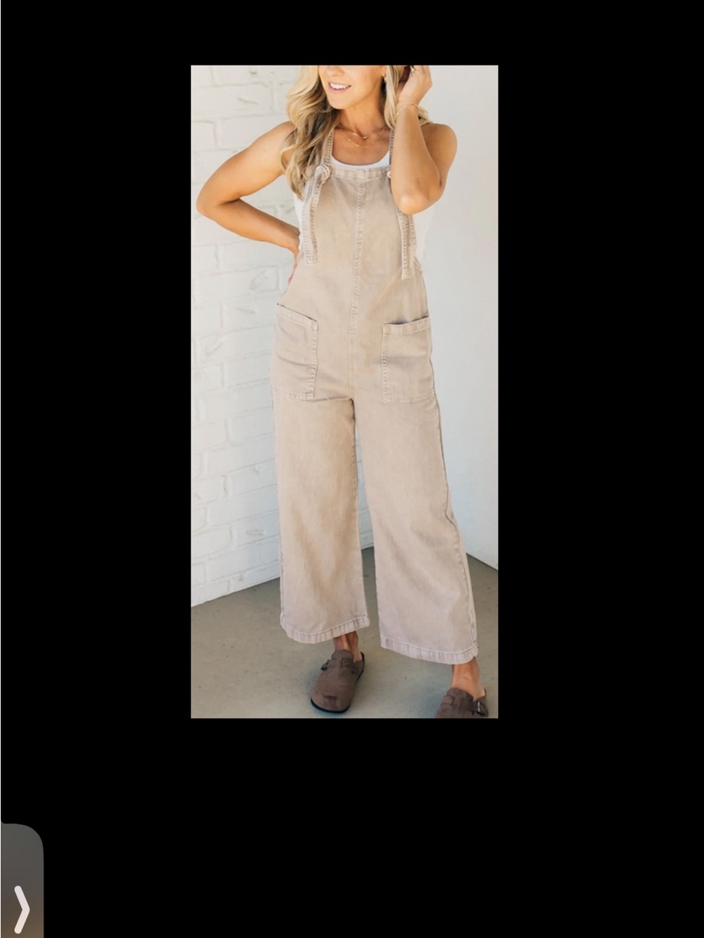 Zenana Niccola Knot Strap Wide-Leg Denim Overalls